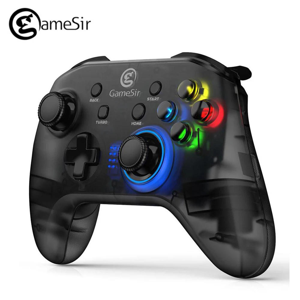 GameSir T4 2.4 GHz (USB receiver) Wireless Game Controller USB wired Gamepad for Windows (7/8/9/10) PC
