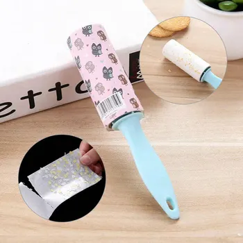 

2019 Hot Sell Reusable Washable Lint Roller Sticky Silicone Dust Wiper Pet Hair Remover Cleaning Brush Tools For Pet Cloth