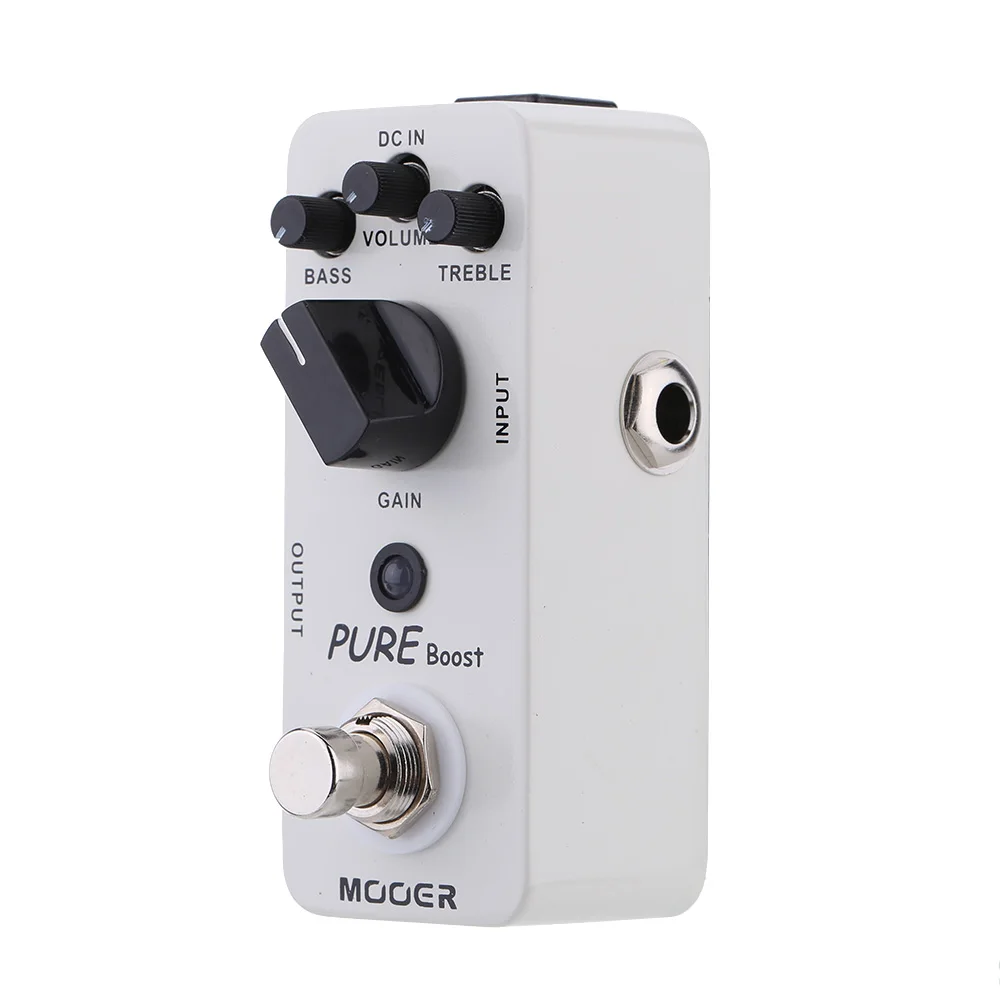 Mooer Pure Boost Micro Mini Effect Педаль для электрической гитары True Bypass|effect pedal|mooer pure boostfor electric