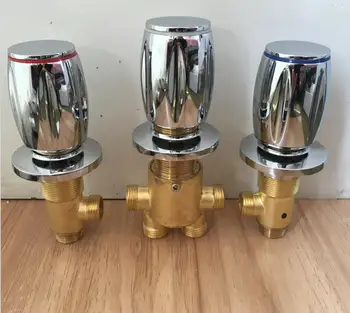 

Solid Brass switch valve for Bathtub faucet shower mixer, bathtub faucet set Bath Hot and Cold water faucets control valve