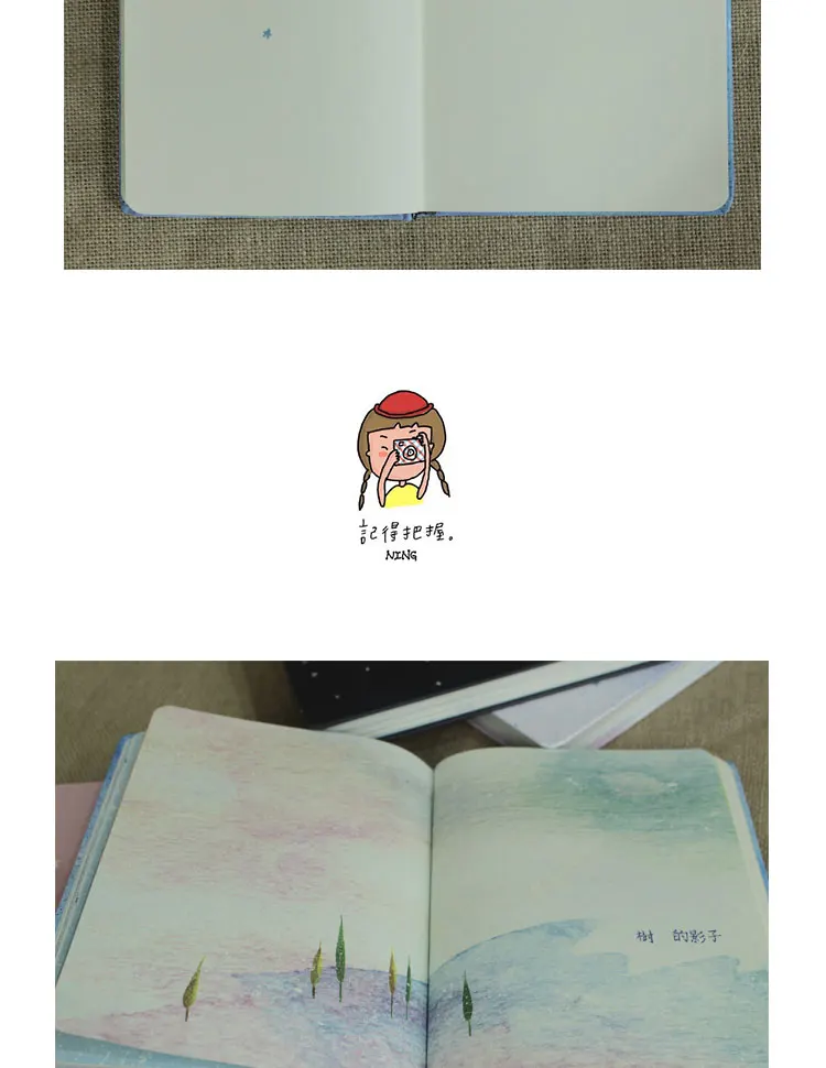 Креативные милые цветные Страницы Дневник записные книжки bullet journal agenda School notebook милые офисные принадлежности канцелярские принадлежности