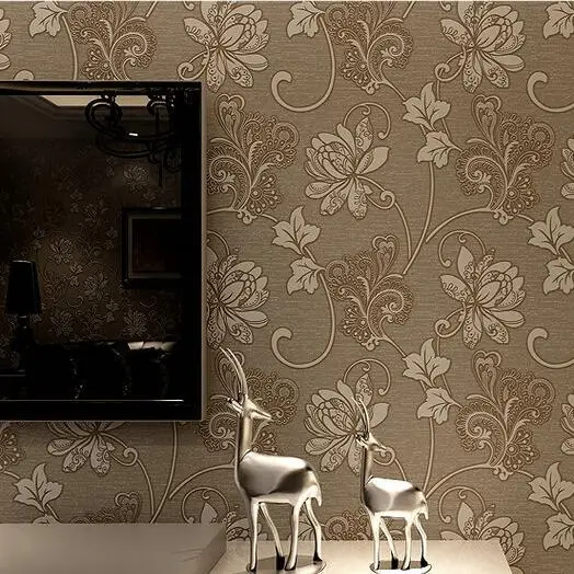 Современный 3D тиснением обои для Гостиная серебро и серый рулон обоев с полосатым рисунком обои для рабочего стола, D68