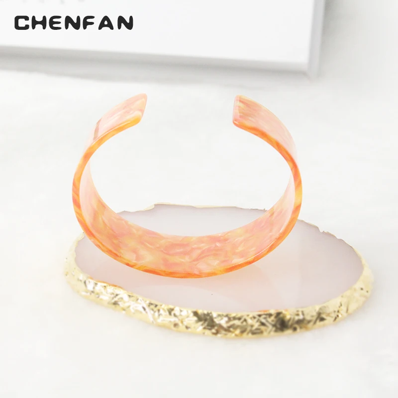 

CHENFAN Jewelry bangles for women bijouterie bangle bracelet manchette gift for lover arm bracelet women's cuff bracelet color