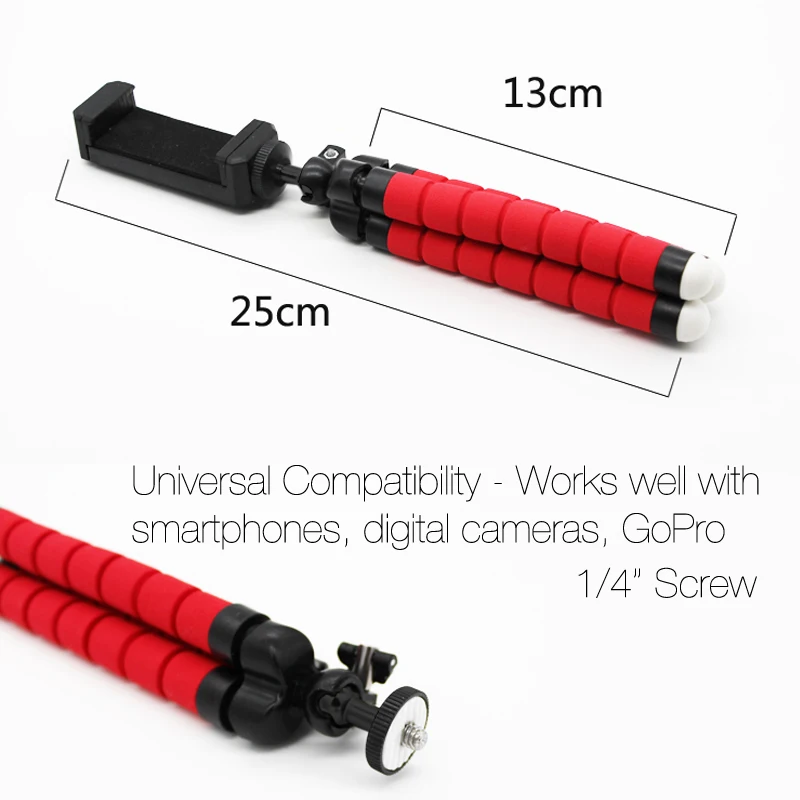 DUSZAKE P16 Гибкий штатив Gorillapod для телефона Bluetooth мини iPhone Телефон Штатив с