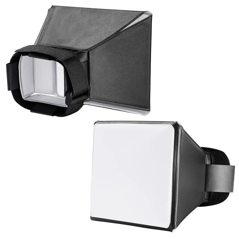 Photography Flash Softbox Diffuser Mini Softbox Kit Camera Photo Foldable Soft Box Flash For Canon EOS Nikon Speed Light