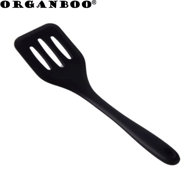 

1PC Kitchen cooking small silicone non-stick pan shovel high temperature cooking pan shovel