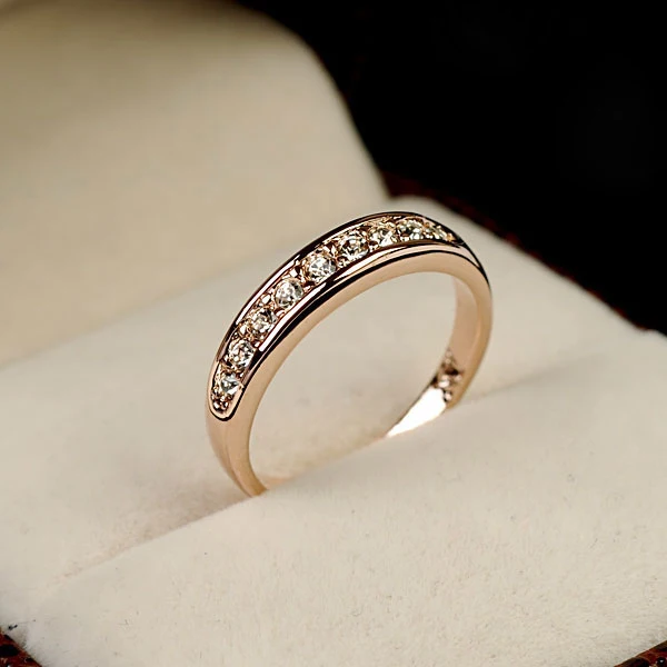 Wedding Rings For Women Gold Silver Rose Gp Elegent Clic Crystal Wedding Rings For Women Gold Silver Rose Gp Elegent Clic Crystal Fashion Bridal Finger Ring Gift 49791 In From Jewelry Accessories On