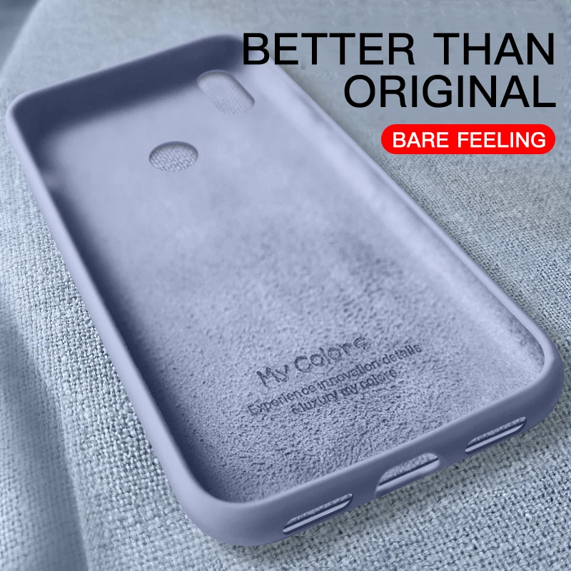 iphone se phone case Ultra thin Liquid Silicone Case for Xiaomi Mi 8 9 Note 10 lite SE A2 A3 6X Mix 2 2S 3 Redmi Note 7 8 9S Pro Soft TPU Cover Coque iphone se wallet case