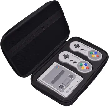 

SNES Classic Mini Case Carrying Case for Super NES Classic Mini Console, Fits for 2 Controllers and HDMI Cable