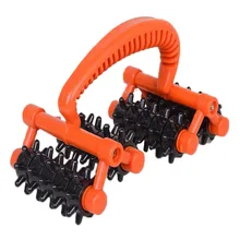 Ручной лимфатический массаж системный акупунктурный ролик для ног массажный шарик шейный позвоночник массажное колесо MSU99