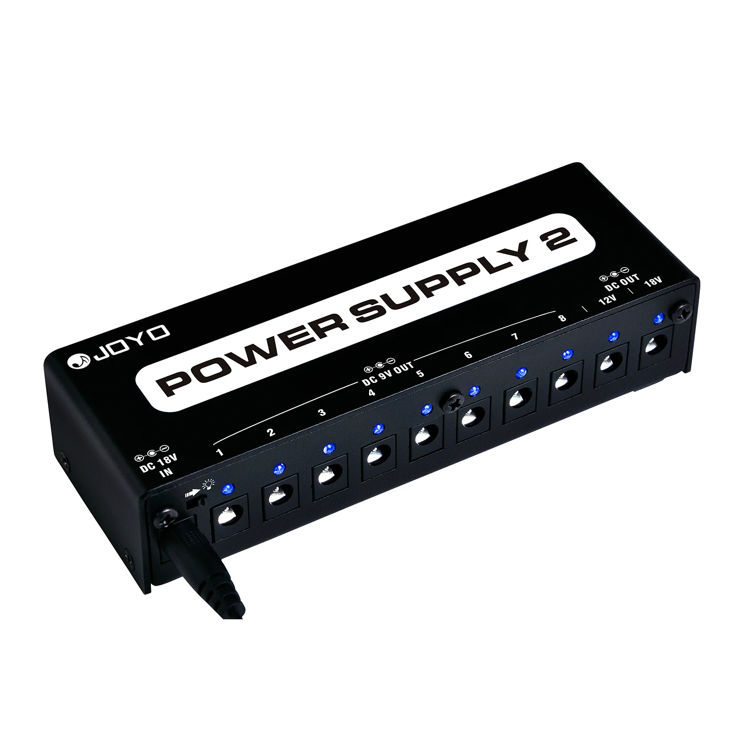 JOYO Guitar Effects Pedal Power Supply Standard Plug Sizes and Voltages