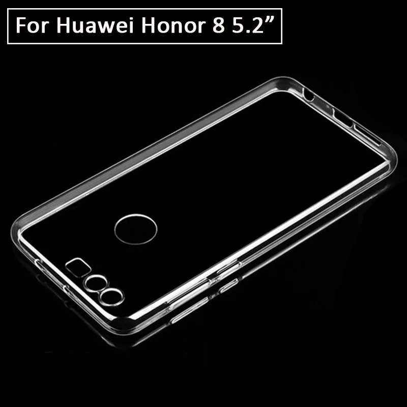KHW-1599_2_Ultra-thin Transparent TPU Protective Case for HUAWEI Honor 8 5.2 inch