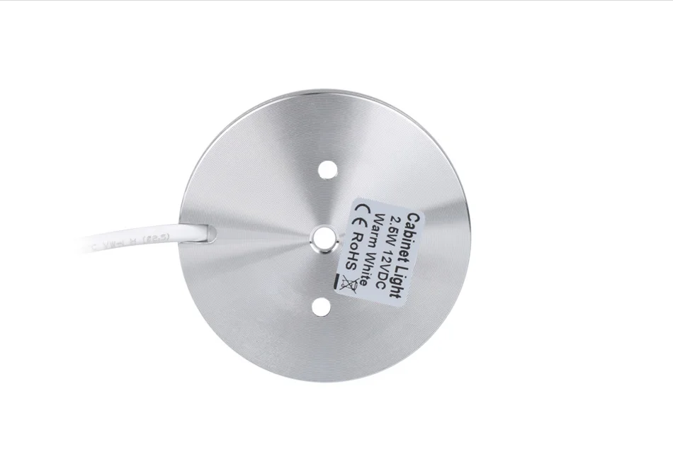 2.5W LED Cabinet Lights 6Pcs Under Counter Shelf Furniture Lighting Kitchen Cupboard Soft Light Illuminate Showcase Exhibition2