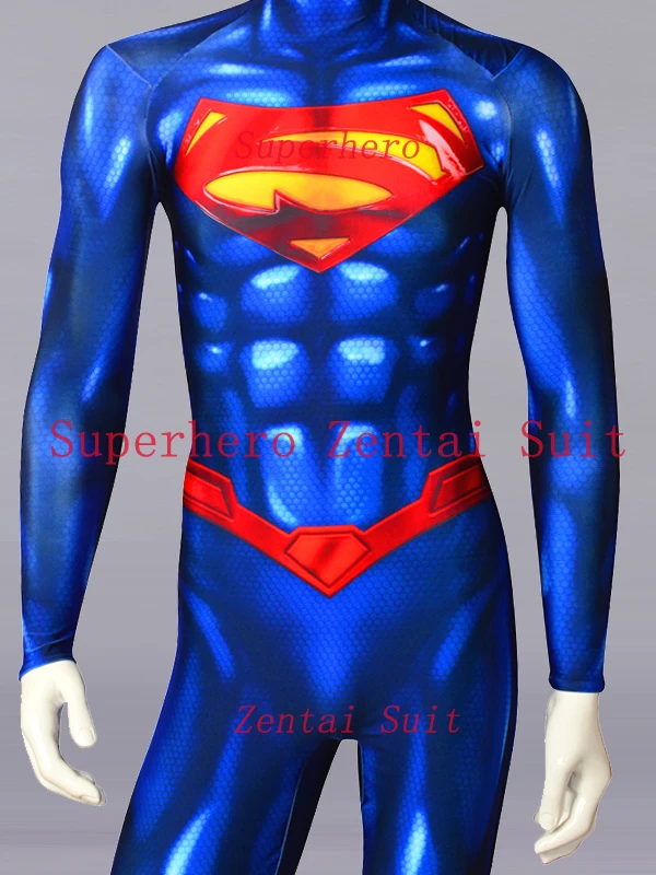 Body Zentai Homme Avec Queue En Fourrure - Pour Halloween, Cosplay, Fête, Fermeture éclair Dos/entrejambe - 5