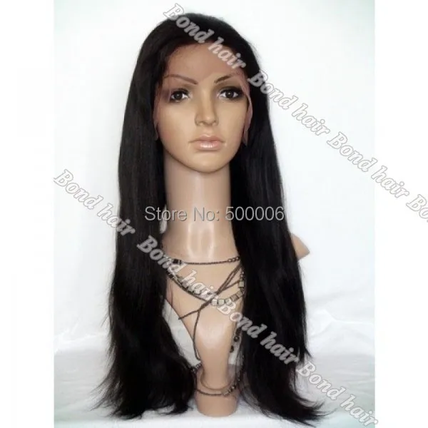 

Cheap Factory Price Natural Straight Virgin brazilian human hair lace front wig black 1B# 1# color 6-30" grade 6A lace front wig