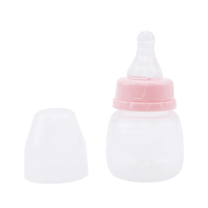 Детский мини портативный безопасный, не содержит БФА новорожденных детей, кормящих Детская Бутылочка Молоко Фруктовый сок бутылки 60 мл