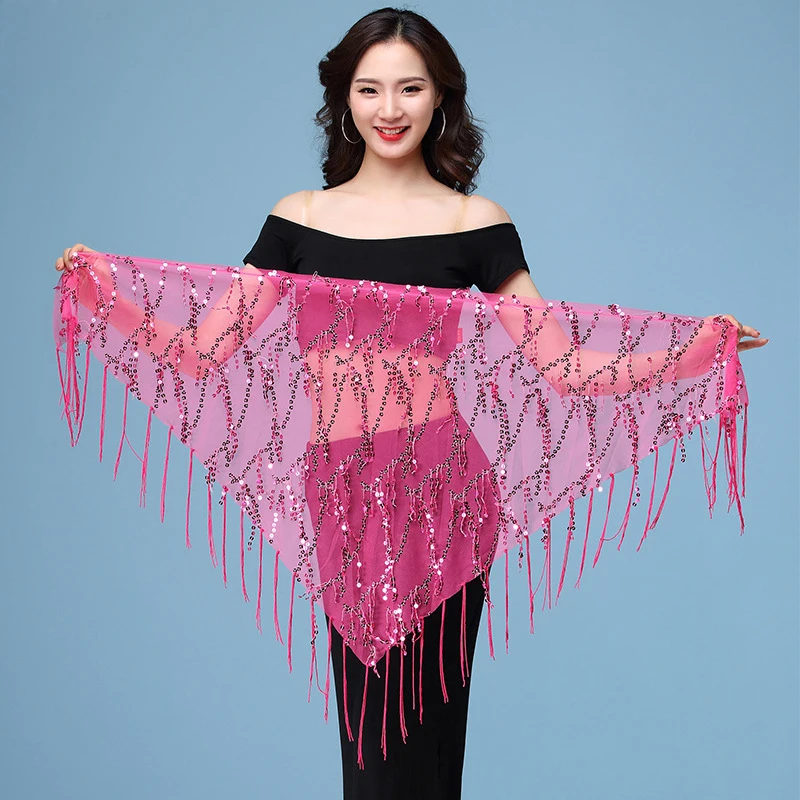 Платок для танца живота 10 цветов|hip scarf|belly dance hip scarfdance practice clothes |