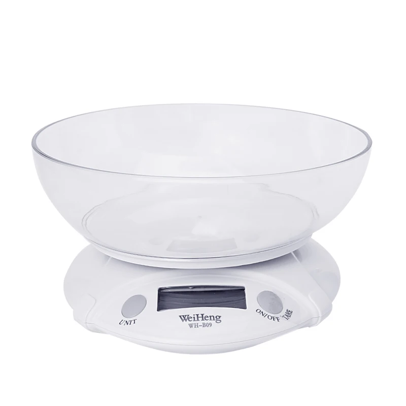 Продажа Электронные весы 7 кг, Цифровые кухонные весы с чашей, весы с подсветкой, кухонные аксессуары, Новинка