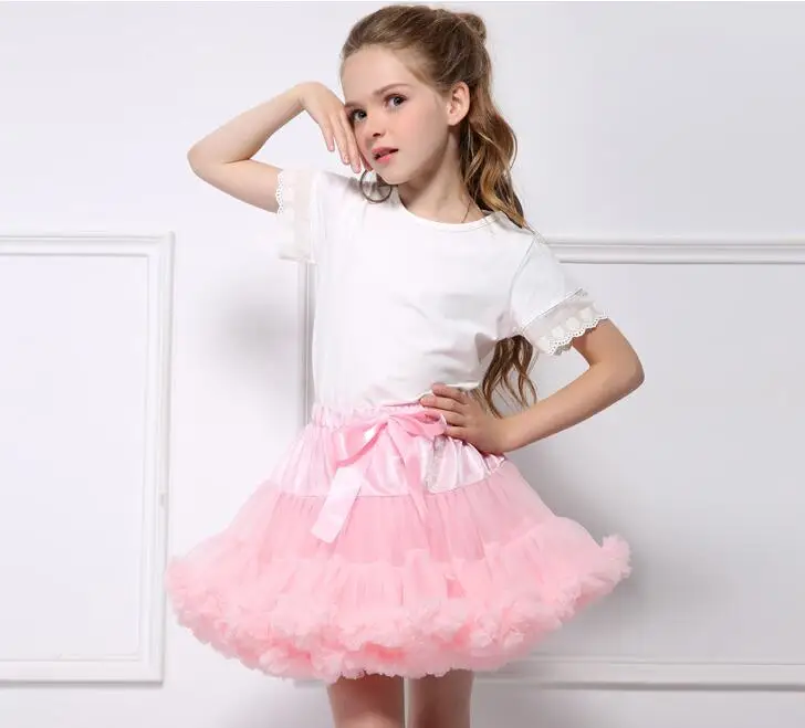 Пышная фатиновая юбка-пачка для маленьких девочек 0-2 лет, пышная детская балетная юбка-пачка для маленьких девочек, юбка-пачка для принцесс вечерние танцевальные красные юбки с розами