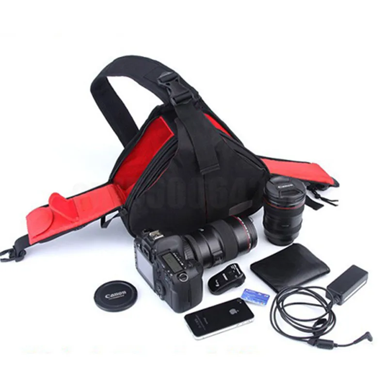 Triangle Waterproof Backpack Shoulder Camera Bag Case For Nikon DSLR D7200 D7100 D7000 D5300 D5200 D3300 D3200 D3000 P900 D900S camera : image Triangle Waterproof Backpack Shoulder Camera Bag Case For Nikon DSLR D7200 D7100 D7000 D5300 D5200 D3300 D3200 D3000 P900 D900S camera