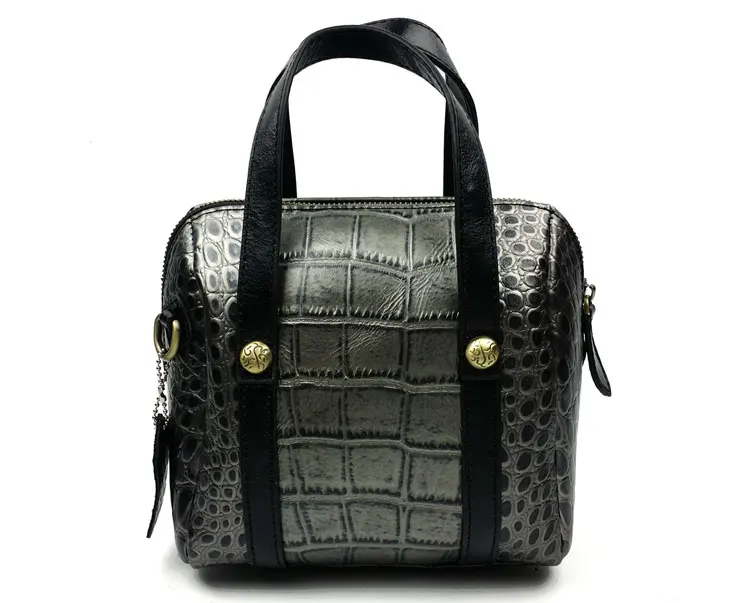 

XIYUAN BRAND woman silver/grey handbag For Women Messenger Bags Vintage real cow Leather Bag Handbags Small Shoulder bag totes