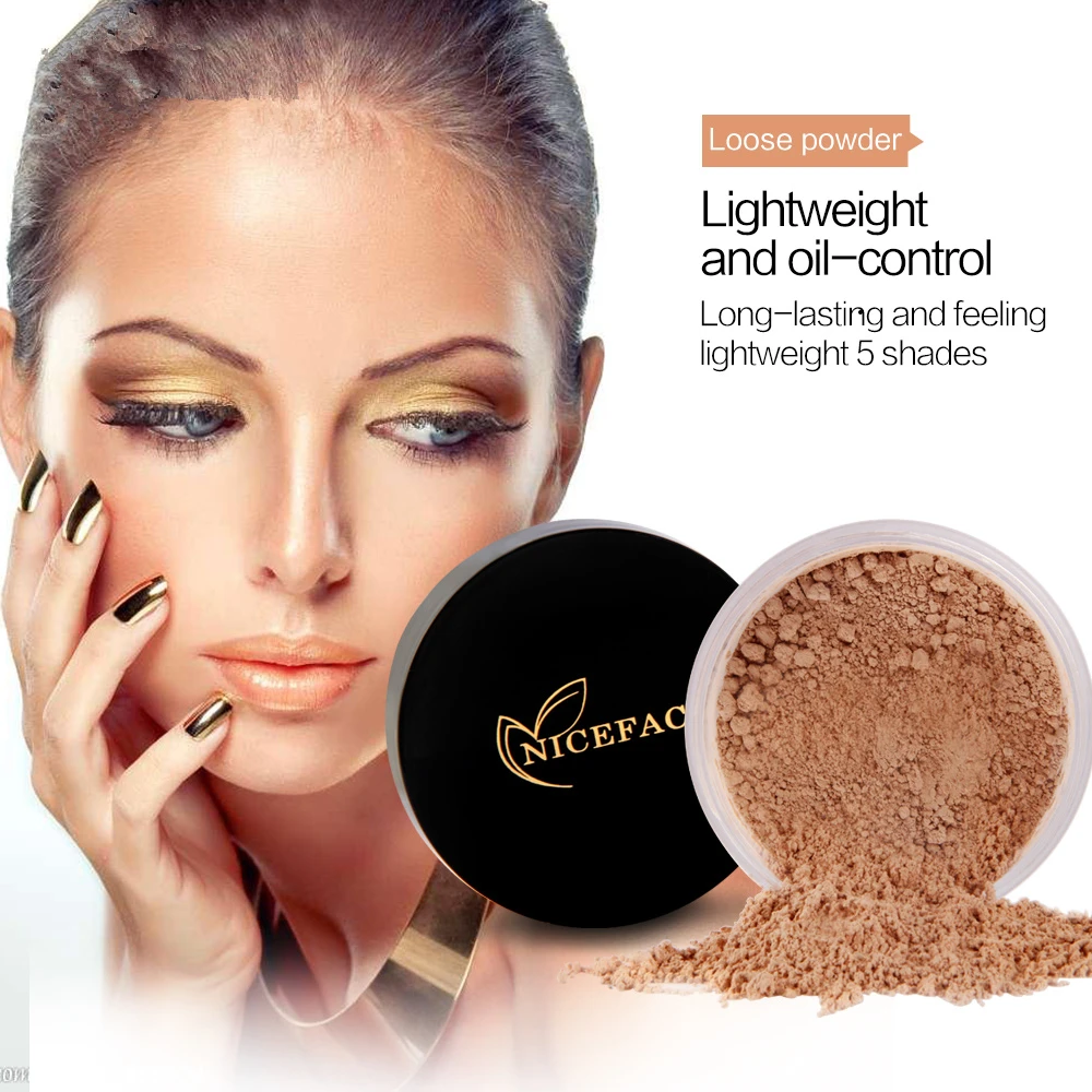 

5 Color Makeup Powder Control Oil And Sweat Lasting Makeup Makeup Powder Translucent PowderRSQ-L16