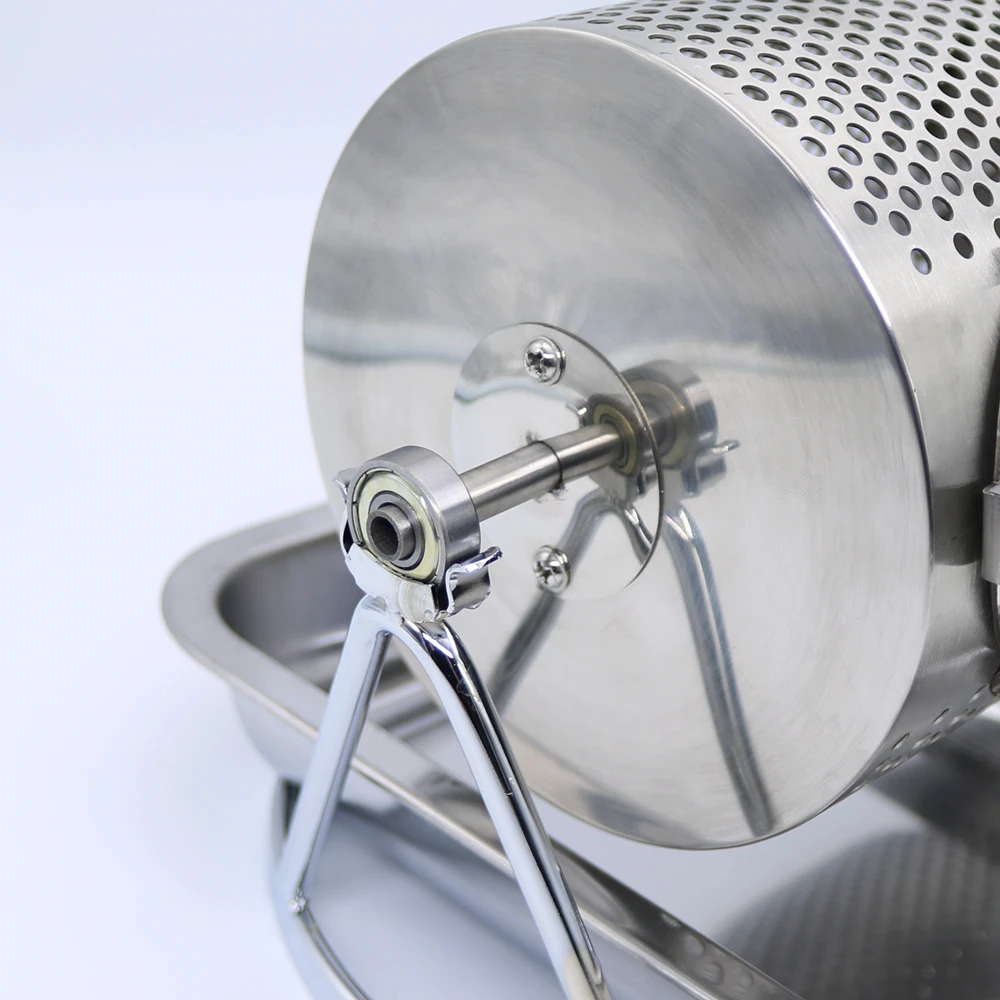 220 V машина для выпечки кофейных зерен из нержавеющей стали Домашняя мини-машина для приготовления кофе в зернах