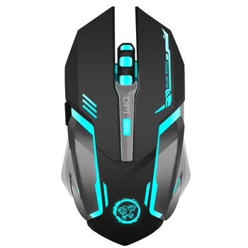 

Rechargeable Wireless Gaming Mouse 7-color Backlight Breath Comfort Gamer Mice for Computer Desktop Laptop NoteBook PC