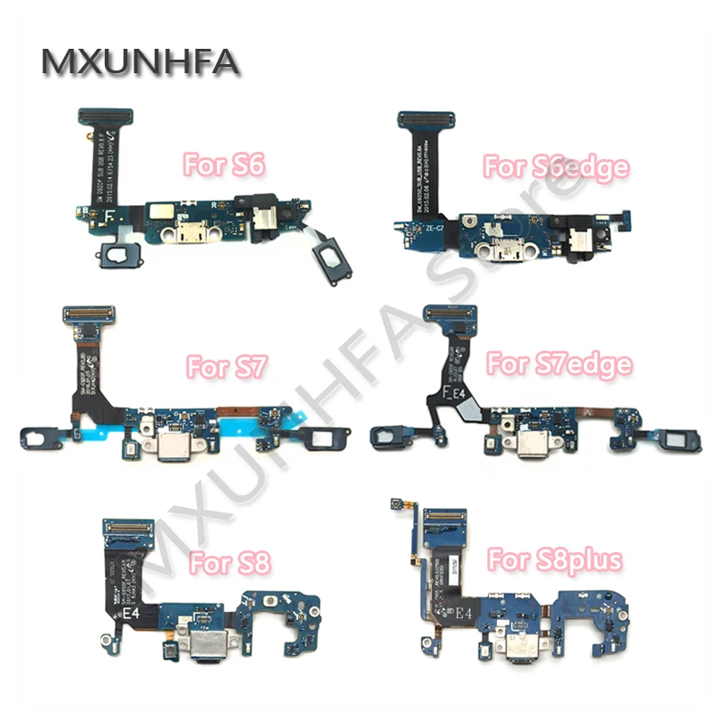 

10pcs USB Charger Charging Port Dock Connector Flex Cable For Samsung Galaxy S6 S7 edge S8 S9 plus G920F G925F G930F G935F G950F