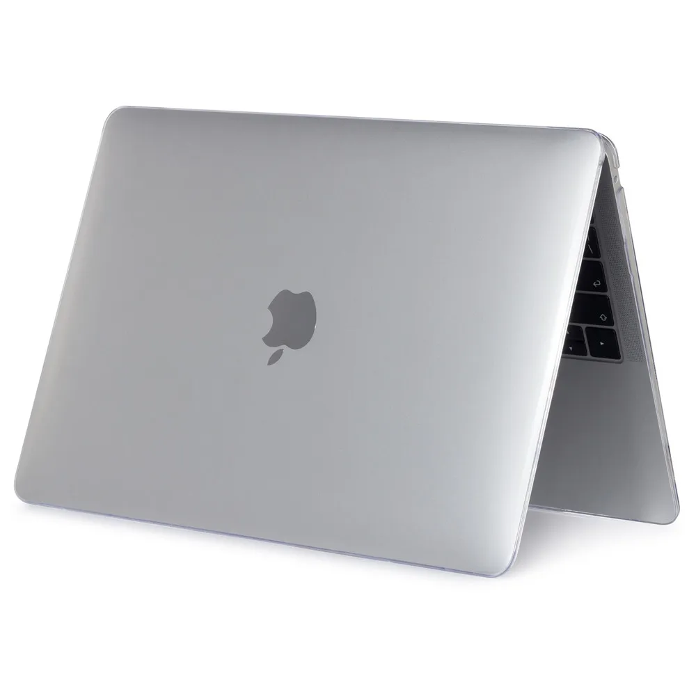 Кристальные Матовые чехлы для Apple Macbook Air Pro retina 11 12 13 15 сумки для ноутбуков для Macbook New Air 13 pro 16 A2141 чехол - Цвет: Crystal Transparent