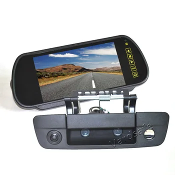

Vardsafe VS452K | Rear View Backup Camera + 7 Inch Clip-on Mirror Monitor for Dodge Ram Pickup Truck 1500 2500 3500 (2009-2018)