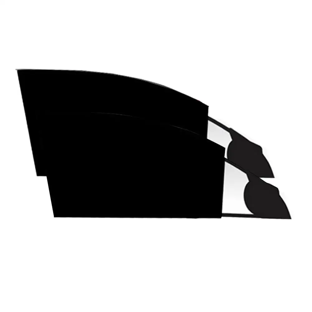 

2PCs Car Side Side Window Sunshade High Elastic Mesh Car Universal Sunshade Mosquito Sunproof Camping Car Anti - Mosquito Cover