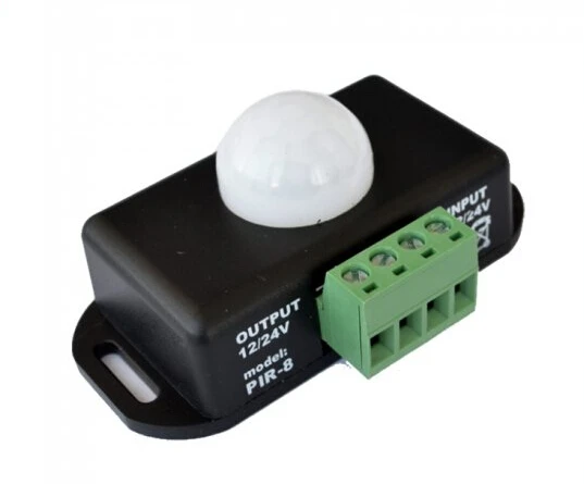 SMD 3528 LED диод ленты Газа с движения PIR Сенсор человека инфракрасный детектив контроллер 12 В 2A Адаптеры питания полный комплект