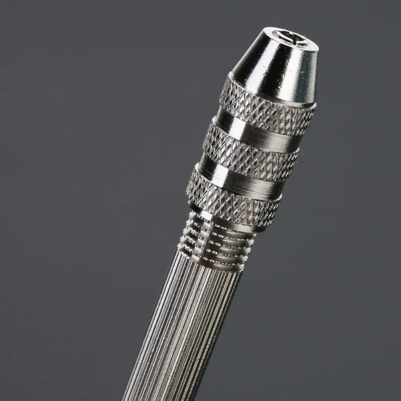 Мини Регулируемый патрон ручной сверлильный переключатель инструмент Twsit микро спиральное сверло 0,3-2,5 мм контактный тиски