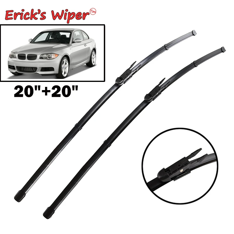 Erick's Wiper Front Wiper Blades For BMW 1 SERIES E81 E82 E87 E88 2004
