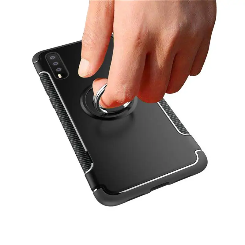 Suntaiho Shockproof Finger Ring Phone Case For Huawei P20 Pro Back Cover For Huawei Mate 10 lite 9 8 nova 3 Soft TPU Edge Case Suntaiho Shockproof Finger Ring Phone Case For Huawei P20 Pro Back Cover For Huawei Mate 10 lite 9 8 nova 3 Soft TPU Edge Case