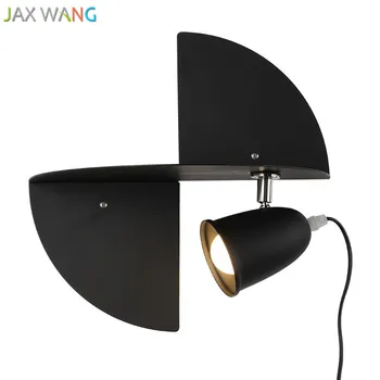 

Nordic LED Wall Lamp Modern Simple Macarons Wall Light Bedroom Bedside Reading Creative Personality Rotating Lighting Fixtures