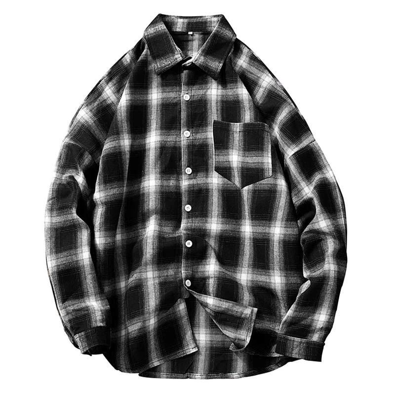 business casual checkered shirt