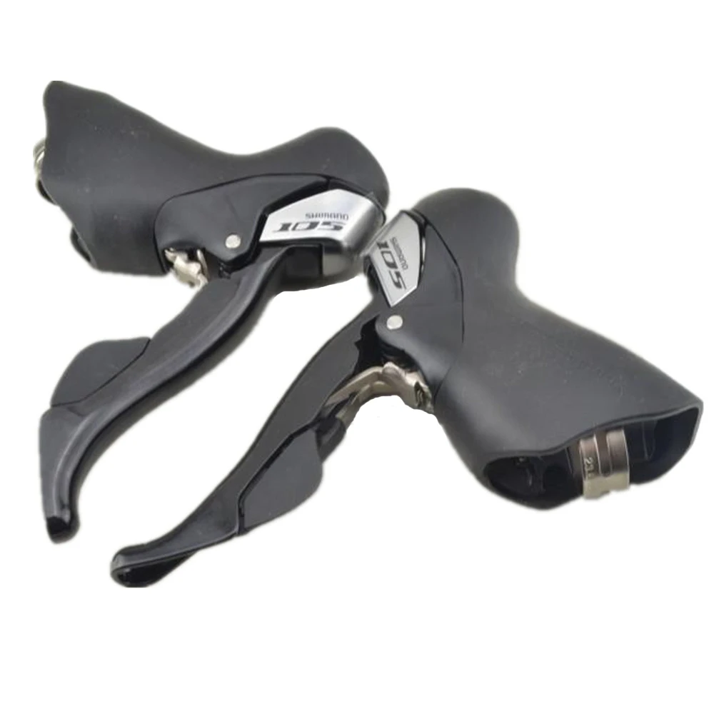 Shimano Road 105 STI ST-5700 Shifters 2 x 10 Speed Left / Right / Pair  Shifter with Original Cables