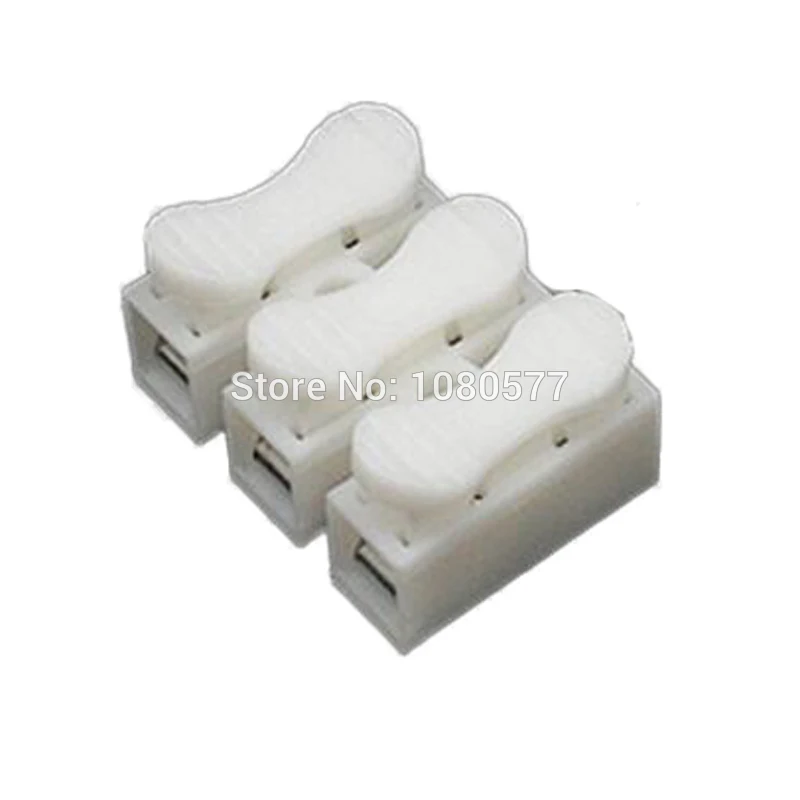 

3 pin push quick cable connector spring terminal wiring terminals 10A 250V for Wire Connecting