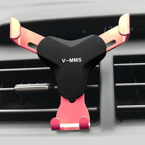 Car Air Conditioning Outlet Gravity Automatic Locking Phone Bracket 6