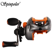Spinpoler GW.CA Magnetic Brake Baitcasting Reel High Speed 6.1:1 Baitcast Reel 8+1BB Drag Power 5KG Right/Left Hand Fishing Reel
