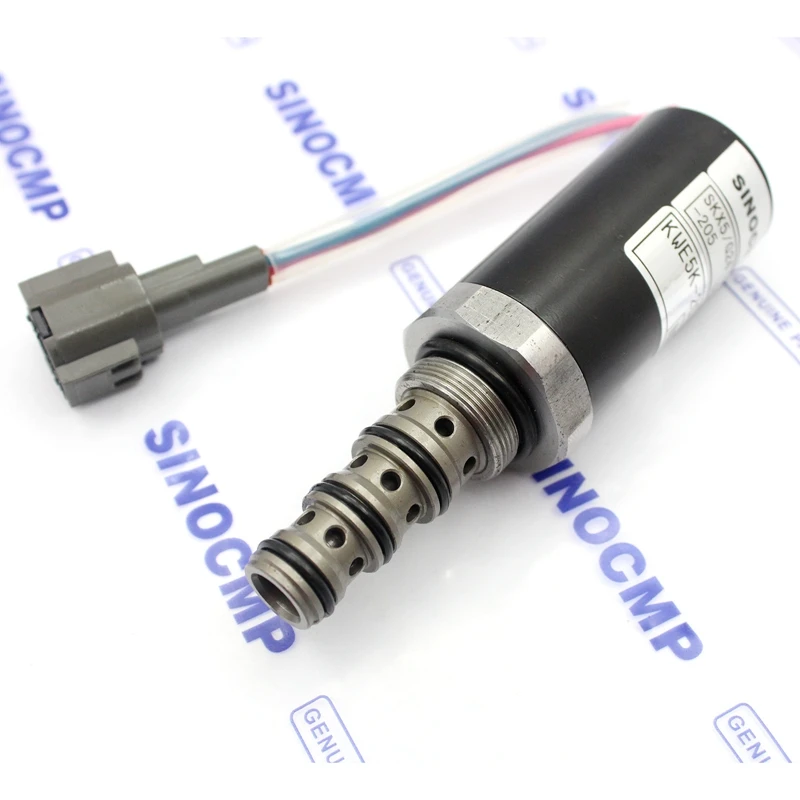 KWE5K-20G24Y05 SOLENOID VALVE Kato DH820 (4)