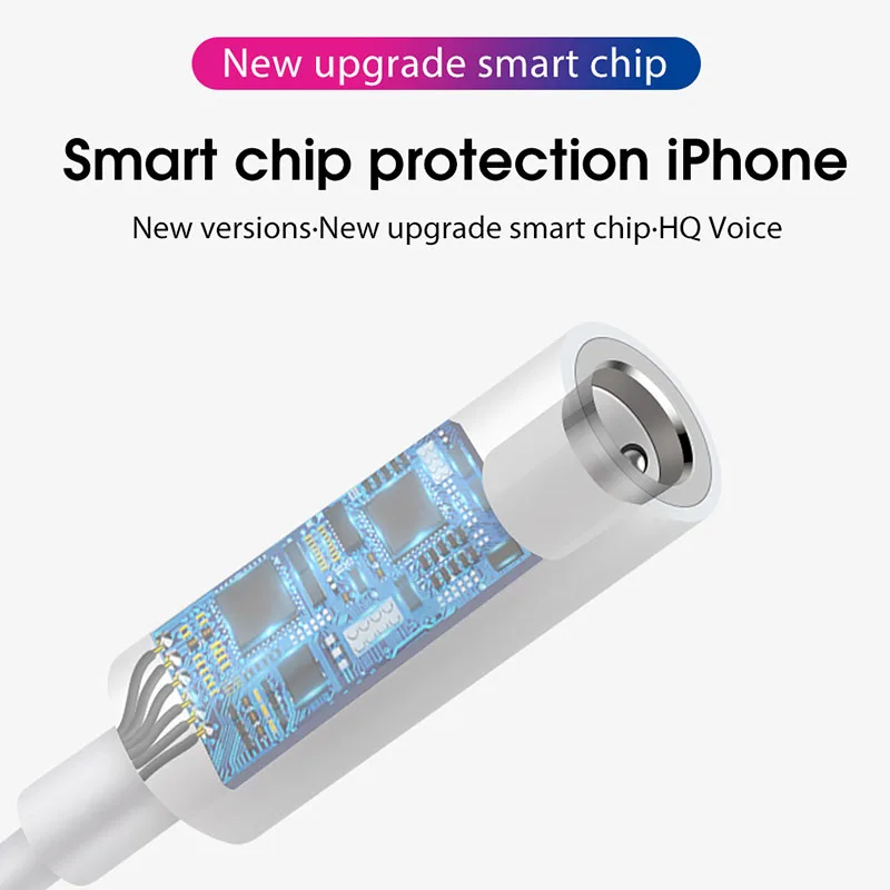 For iOS 12 Music Headphone Adapter For iPhone 7 8 X AUX Adapter For Lightning Female To 3.5mm Male Adapters Headphone Jack Cable For iOS 12 Music Headphone Adapter For iPhone 7 8 X AUX Adapter For Lightning Female To 3.5mm Male Adapters Headphone Jack Cable