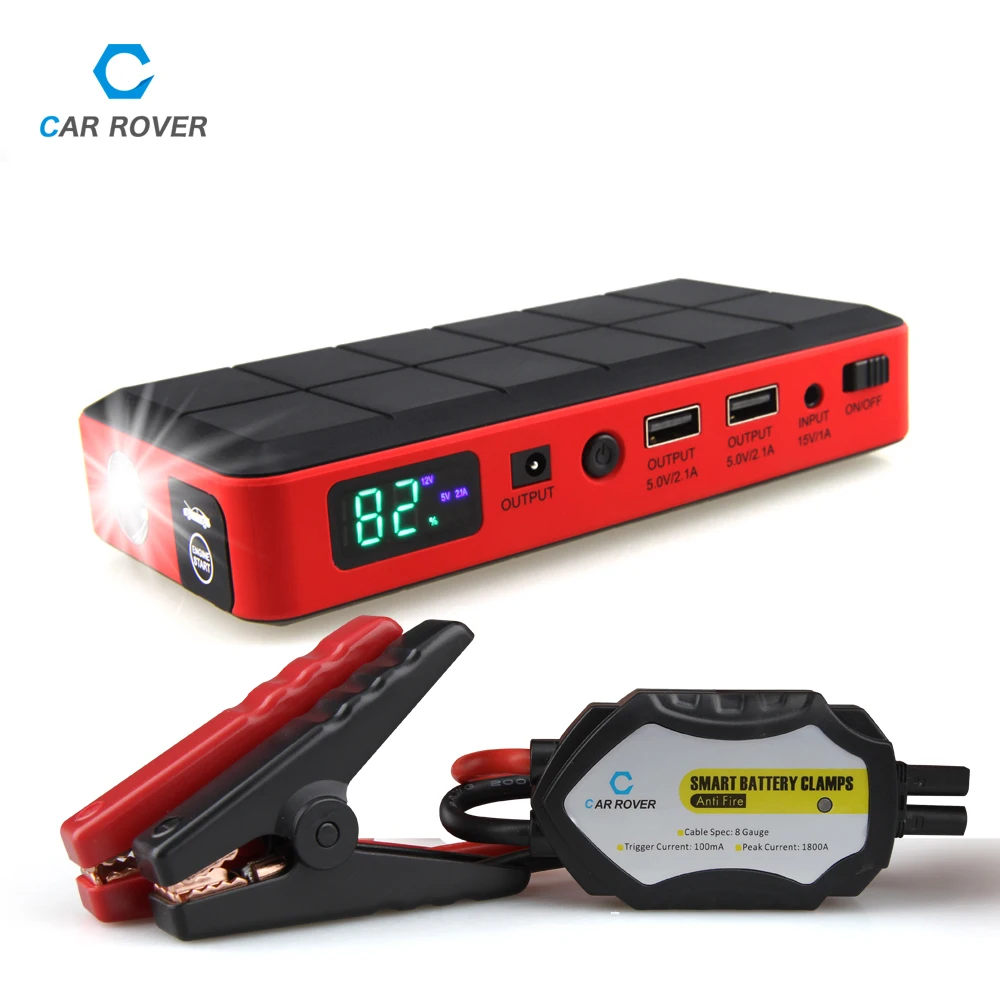 26000 mAh car jump starter power bank 12v emergency car battery booster Multi function car