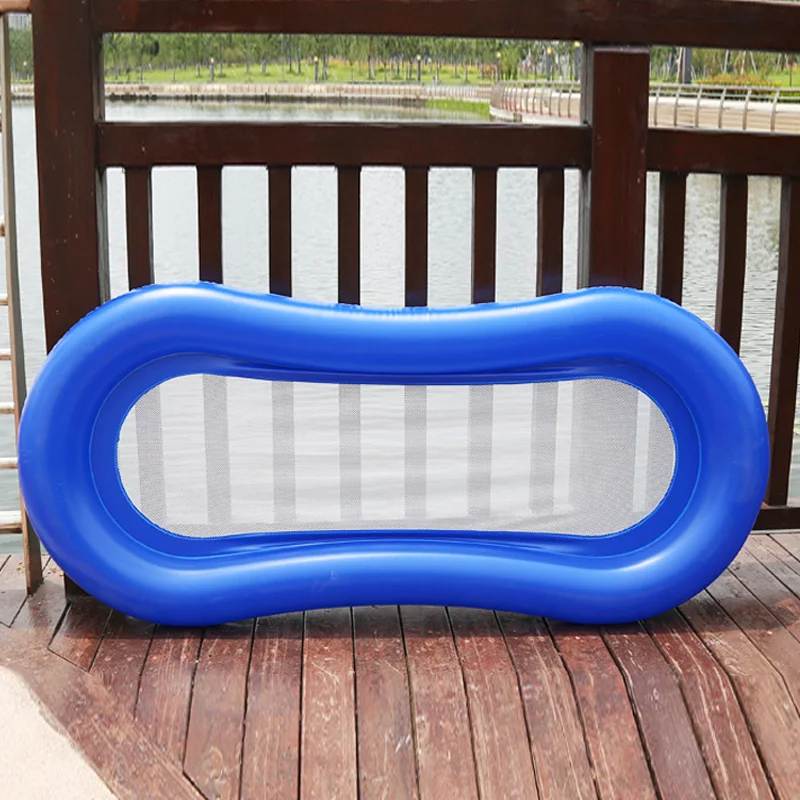 Best Hot Selling Inflatable Water Hammock Floating Bed Lounge Chair Drifter Swimming Pool Beach Accessories