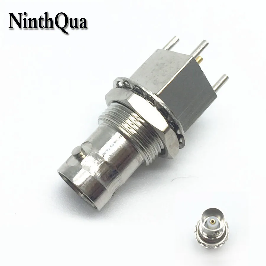 NinthQua 1 шт. DIP 50R BNC Гнездовой разъем коаксиальный с детской печатной платой панель