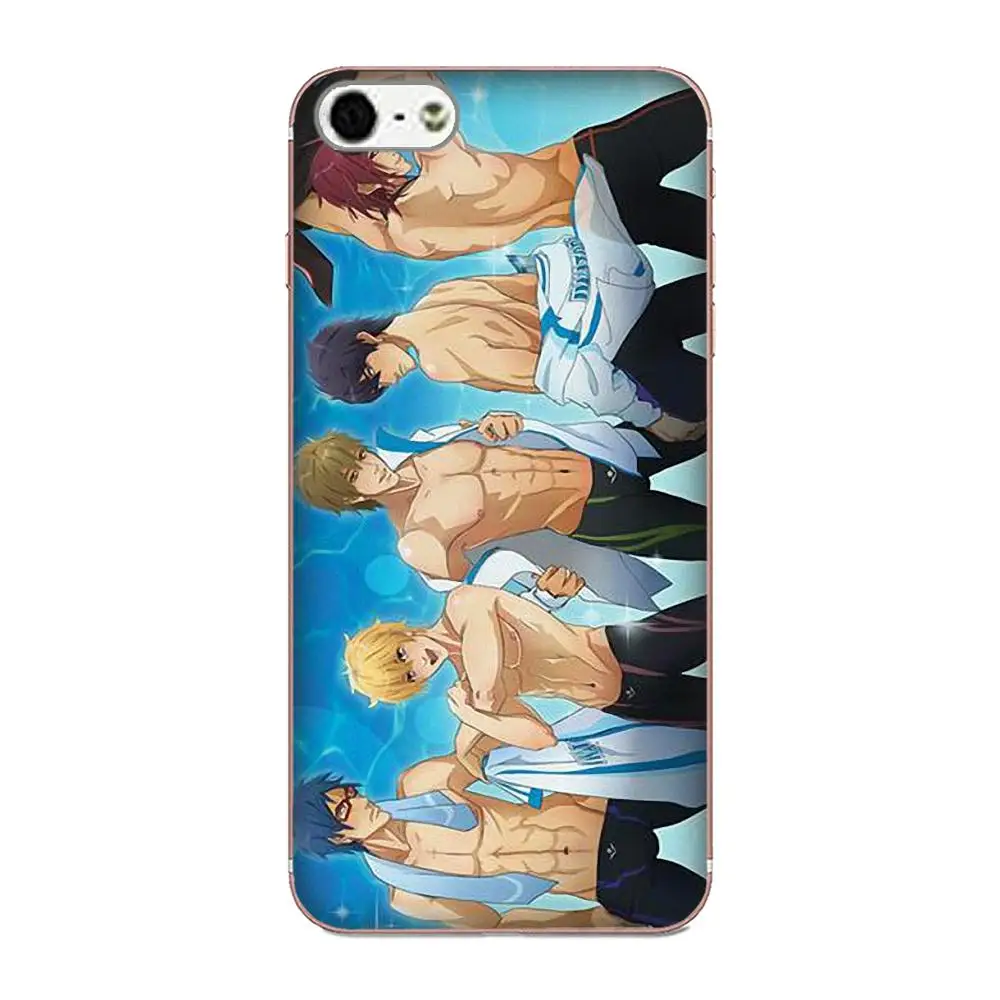Iwatobi Swim Club Tpu мягкий чехол для телефона Galaxy J1 J2 J3 J330 J4 J5 J6 J7 J730 J8 2015 2016 2017 2018 mini