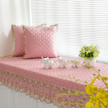

Four seasons universal bay window mat, window mats European tatami mat mats non-slip summer window carpet