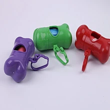 200 шт./лот Собака Щенок отходов мусора очистить Сумки Перевозчик держатель дело диспенсер домашних животных мусора коробка Сумки случайный цвет